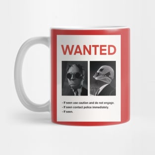 Invisible Wanted Poster Mug